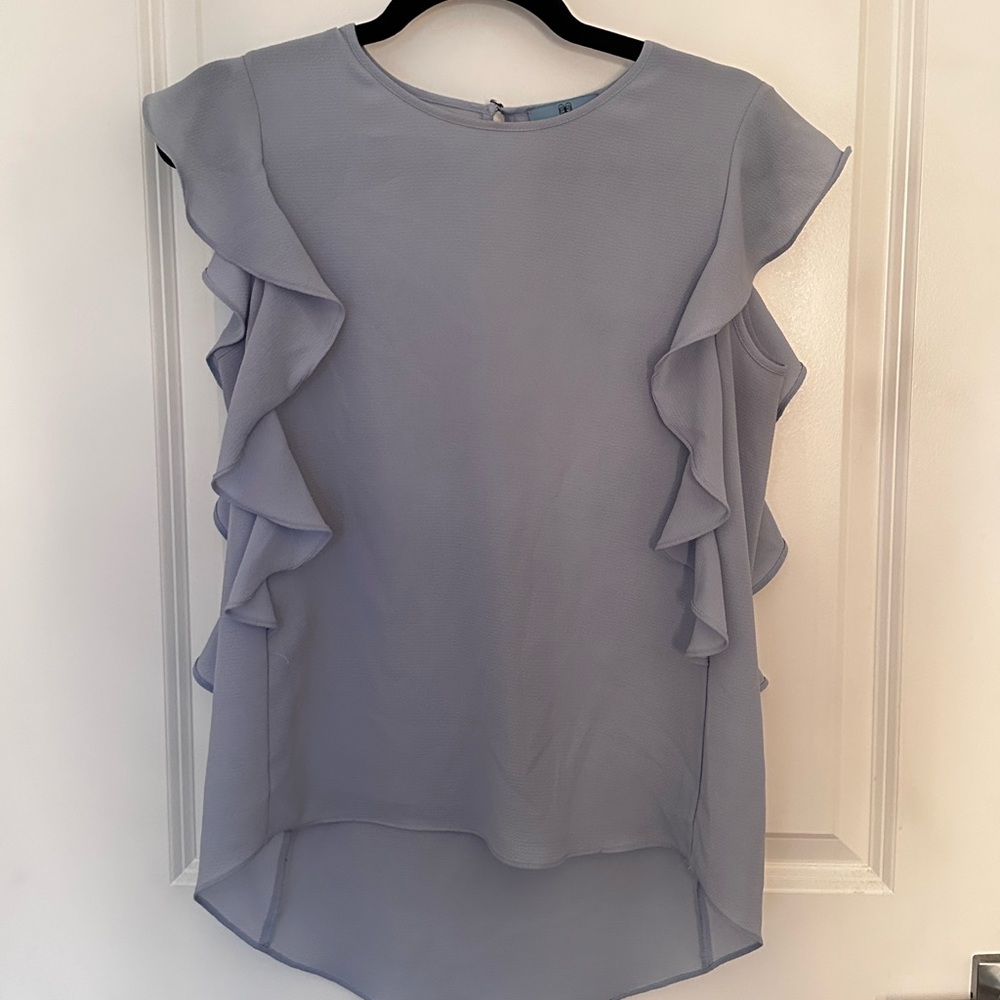 Blue CECE Blouse, XS but fits like a Small